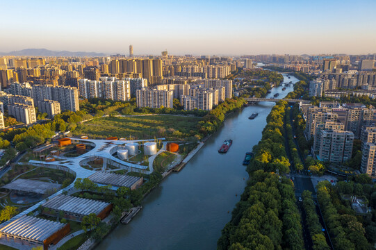 杭州市拱墅区大运河小河公园