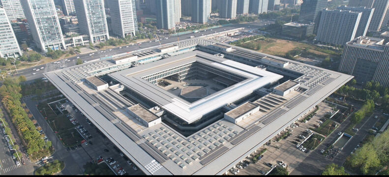 航拍合肥要素大市場