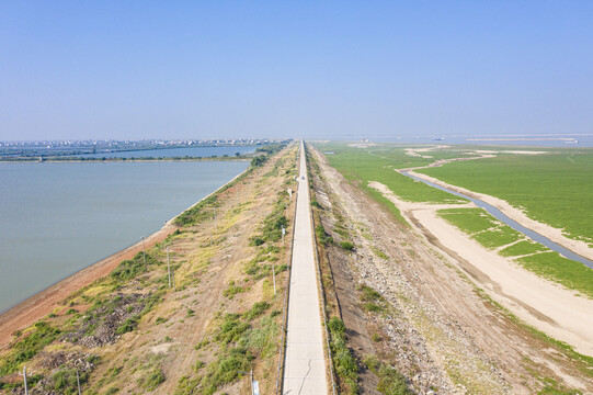 洞庭湖大坝