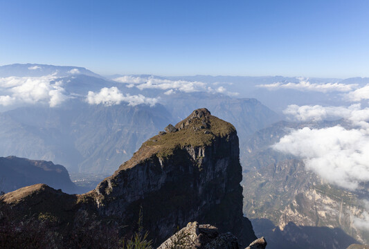 昭通大山包鸡公山蓝天云海