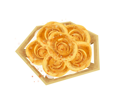 山東濟(jì)南特色美食小吃油旋