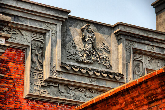 三山会馆传统砖雕