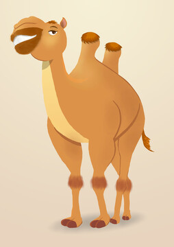 傲娇的骆驼