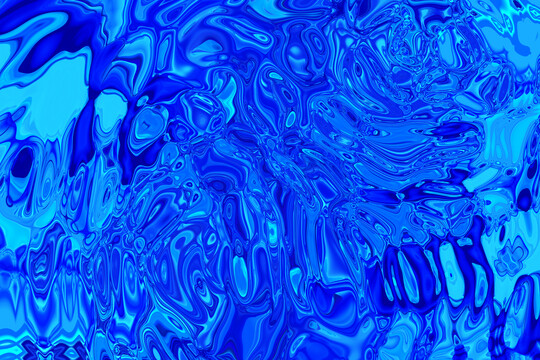 蓝色动态流体纹理背景