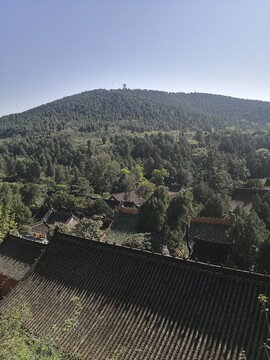 风穴寺东山亭