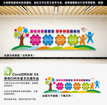 家校教育文化墻