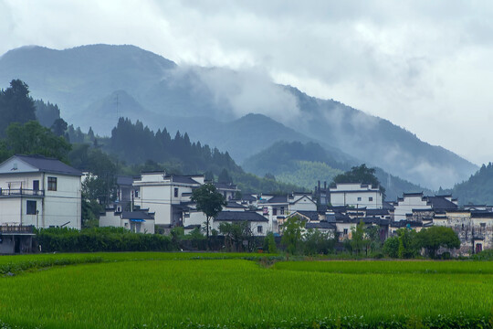 石台高路亭风光