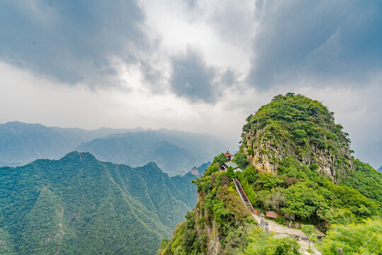 北京房山圣莲山的风景