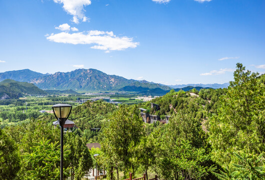 北京密云的山景