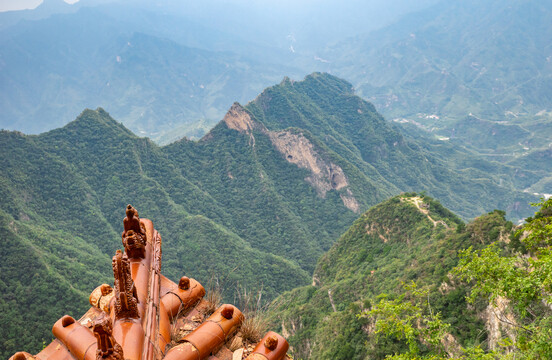 北京房山圣莲山的风景