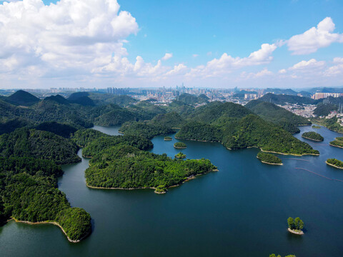 水资源保护湿地公园青山绿水