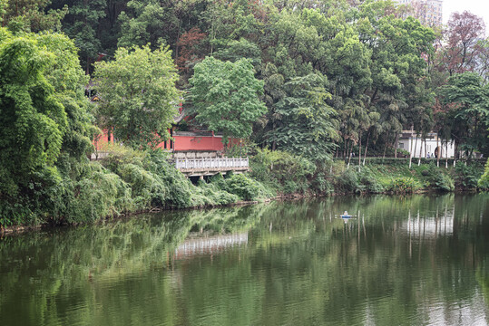 重庆华岩寺建筑景观风光