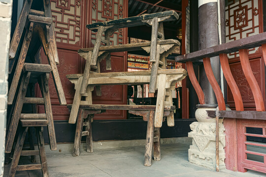 中式风格桌凳