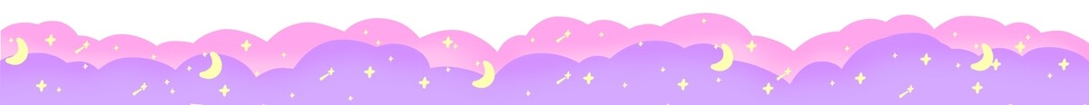云朵膠帶紫色星空
