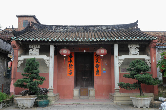 西溪古村宗祠建筑