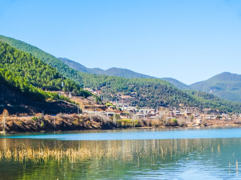 山川湖景