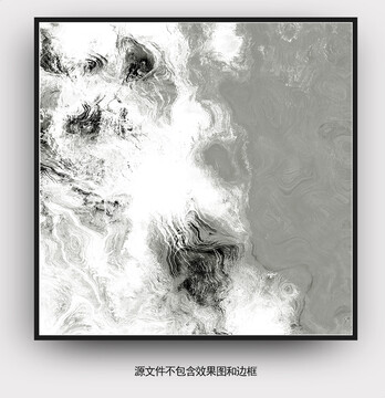 无框画