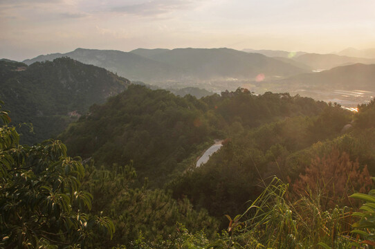 大山山峦景色