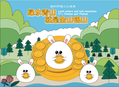 綠水青山就是金山銀山