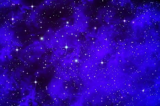 藍(lán)色星空背景