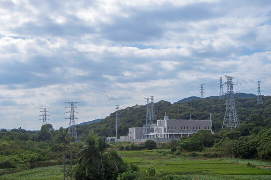 乡村变电站景观