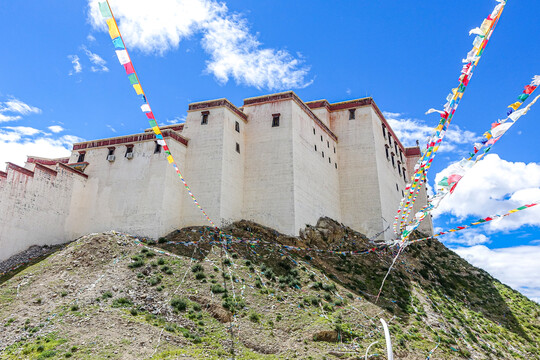 宗山抗英遗址风光