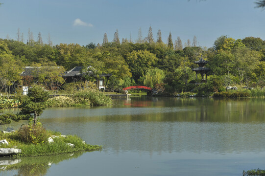 瘦西湖湖景