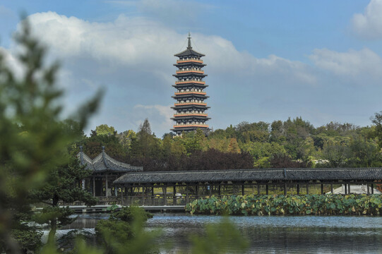 大明寺栖灵塔