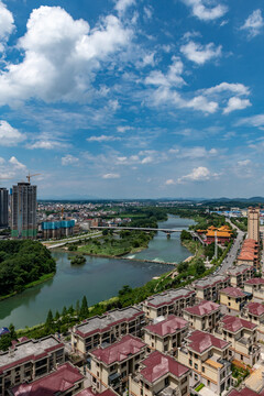 湖南邵阳洞口二桥风景