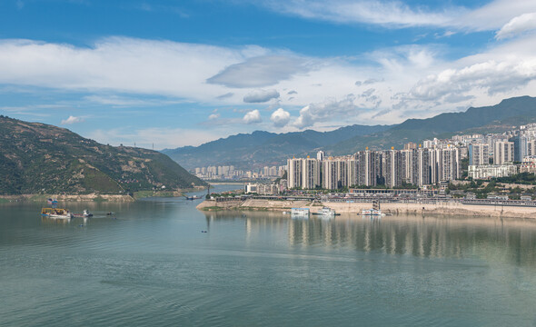 重庆奉节城市风光