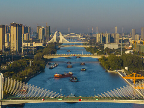 运河之都淮安城市风光