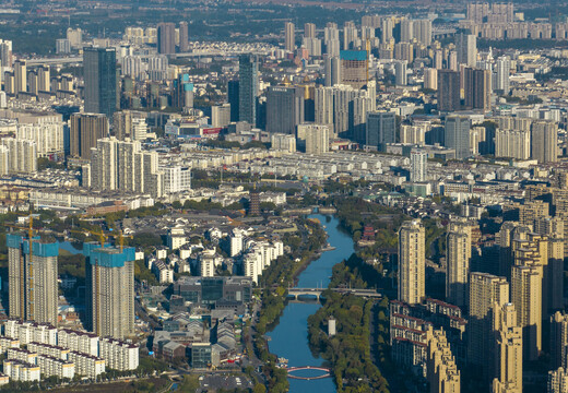 运河之都淮安城市风光