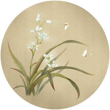 工筆蘭花