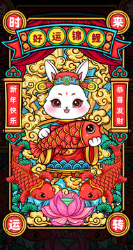兔年插畫
