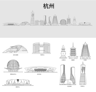 杭州天際線