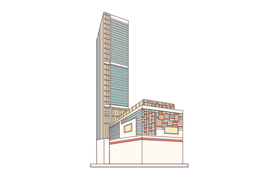 太原城市地标建筑茂业天地