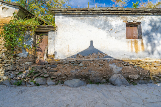 北京房山南窖村古村落风景