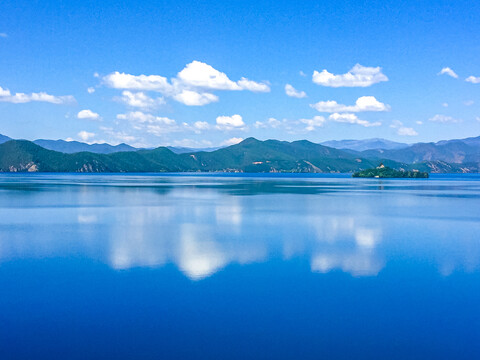 云南泸沽湖风光