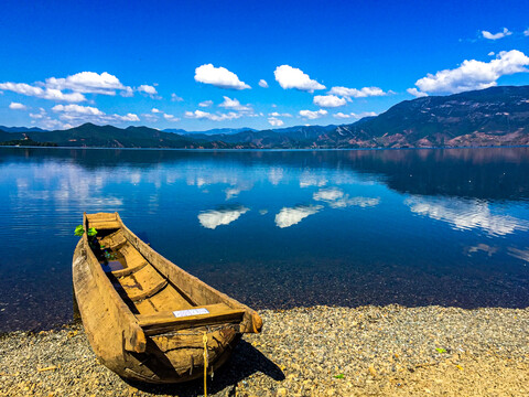 泸沽湖风光