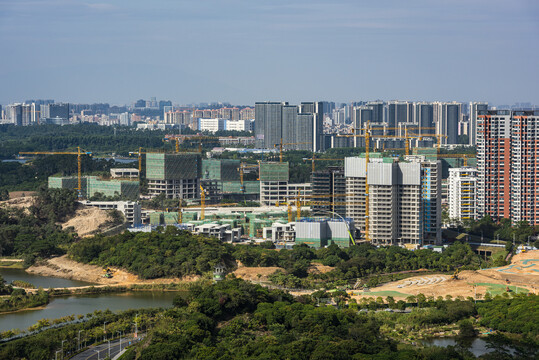 东莞滨湖万科里和华为湖畔花园