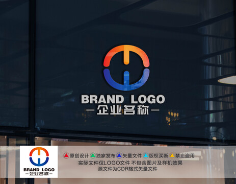 HE字母標(biāo)志EH字母LOGO