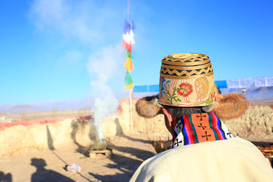 藏历新年西藏乡村习俗西藏祭祀