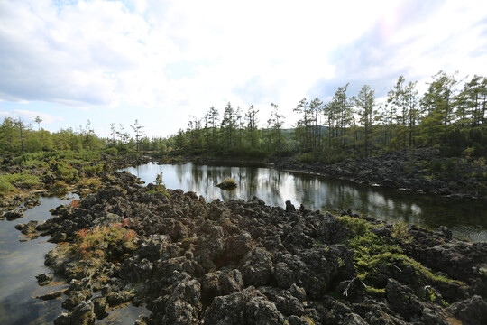 内蒙古阿尔山火山