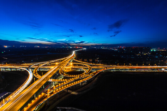 城市夜空