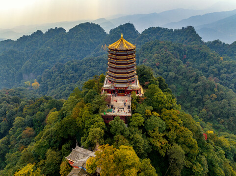 都江堰青城山景区地标建筑