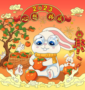 兔年插畫