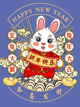 兔年插畫