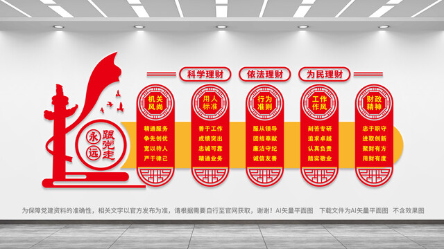 財(cái)政文化墻