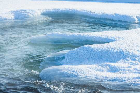 冰雪河流