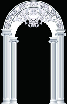 欧式罗马拱门